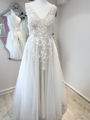 Robe de mariée modèle "Julie "R695